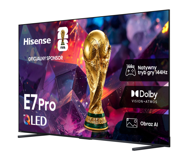 Hisense 100E7S PRO 100" 4K  QLED 144 Hz Smart TV Dolby Vision Atmos - 1527277 - zdjęcie 4